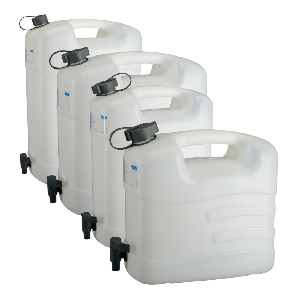 Pressol jerrycans met kraan voor water