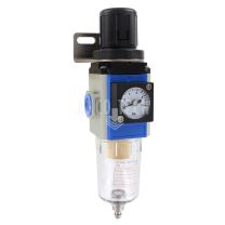 Filter regulator 1/4 with pressure gauge 0-10 bar