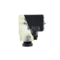 Plug with diode and led 230V 30mm square