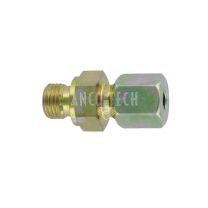 Screw type connector with check valve GERV 6S 1/4 BSP