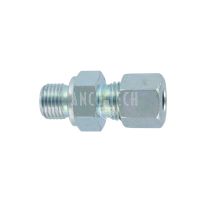 Screw type connector with check valve GERV 8L 1/4 BSP