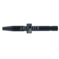 Hose stud with Quicklinc claw groove long 6mm straight for high pressure hose 8.6x4 