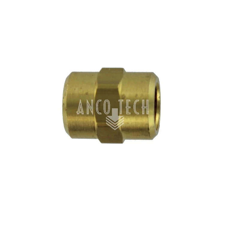 RECHTE SOK 1/8 NPT MESSING
