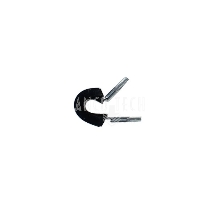 LEIDINGKLEM MET RUBBER INLEG 4MM