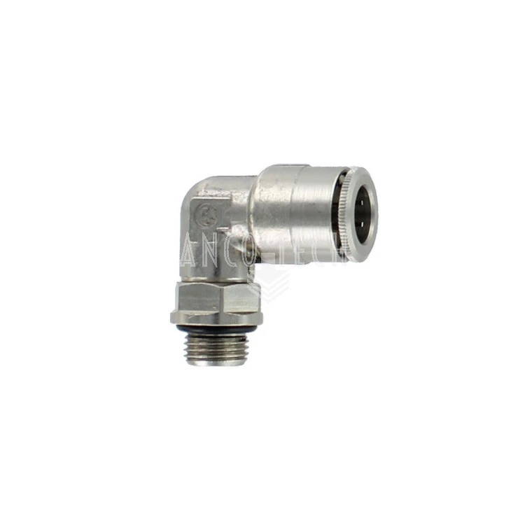 KNIE PUSH-IN KOPPELING WEDZ8 1/8" DRAAIBAAR
