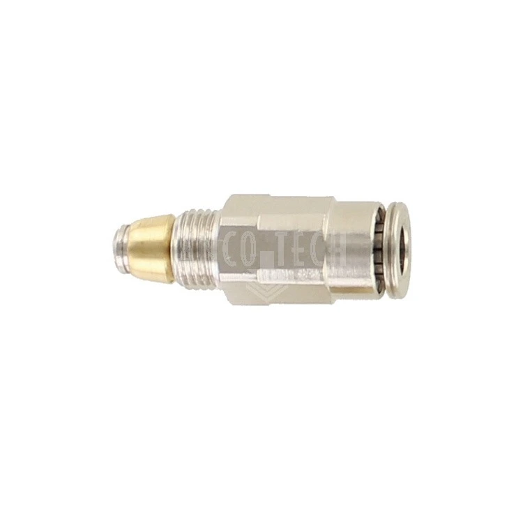 PUSH-IN KOPPLING + TERUGSLAGKLEP SSV-D 6MM