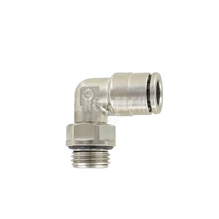90° ANGLED PUSH-IN COUPLER WEDZ8 1/4" ROTATING