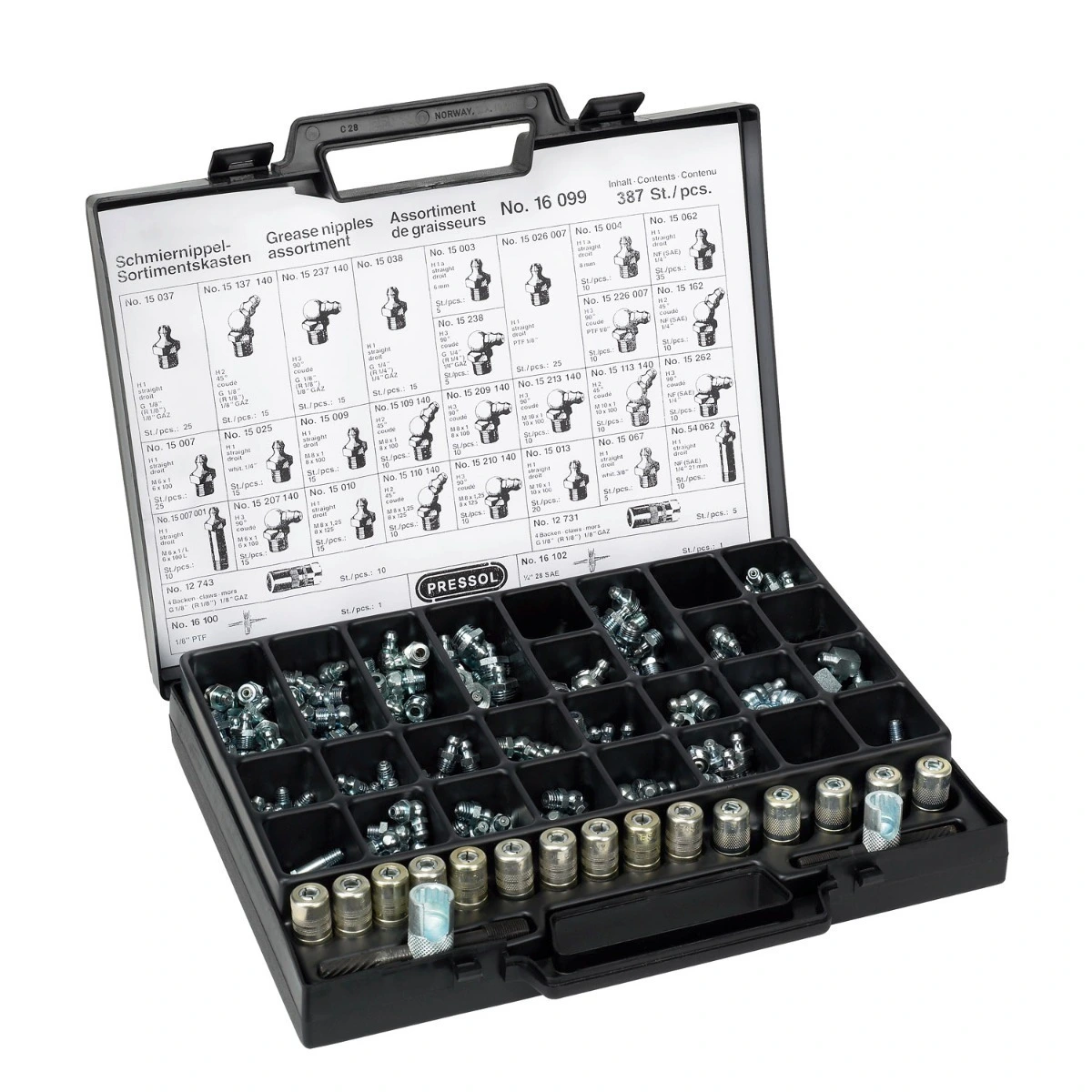 PRESSOL ASSORTIMENT SMEERNIPPELS  387 STUKS