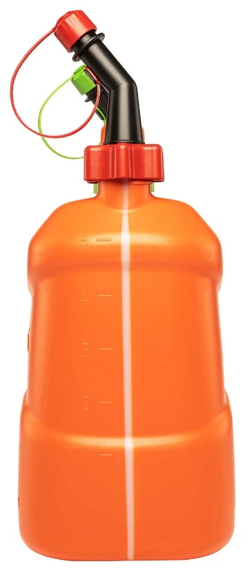 PRESSOL DUBBELE JERRYCAN VOOR BRANDSTOF 5+3L PE TUIT 21031