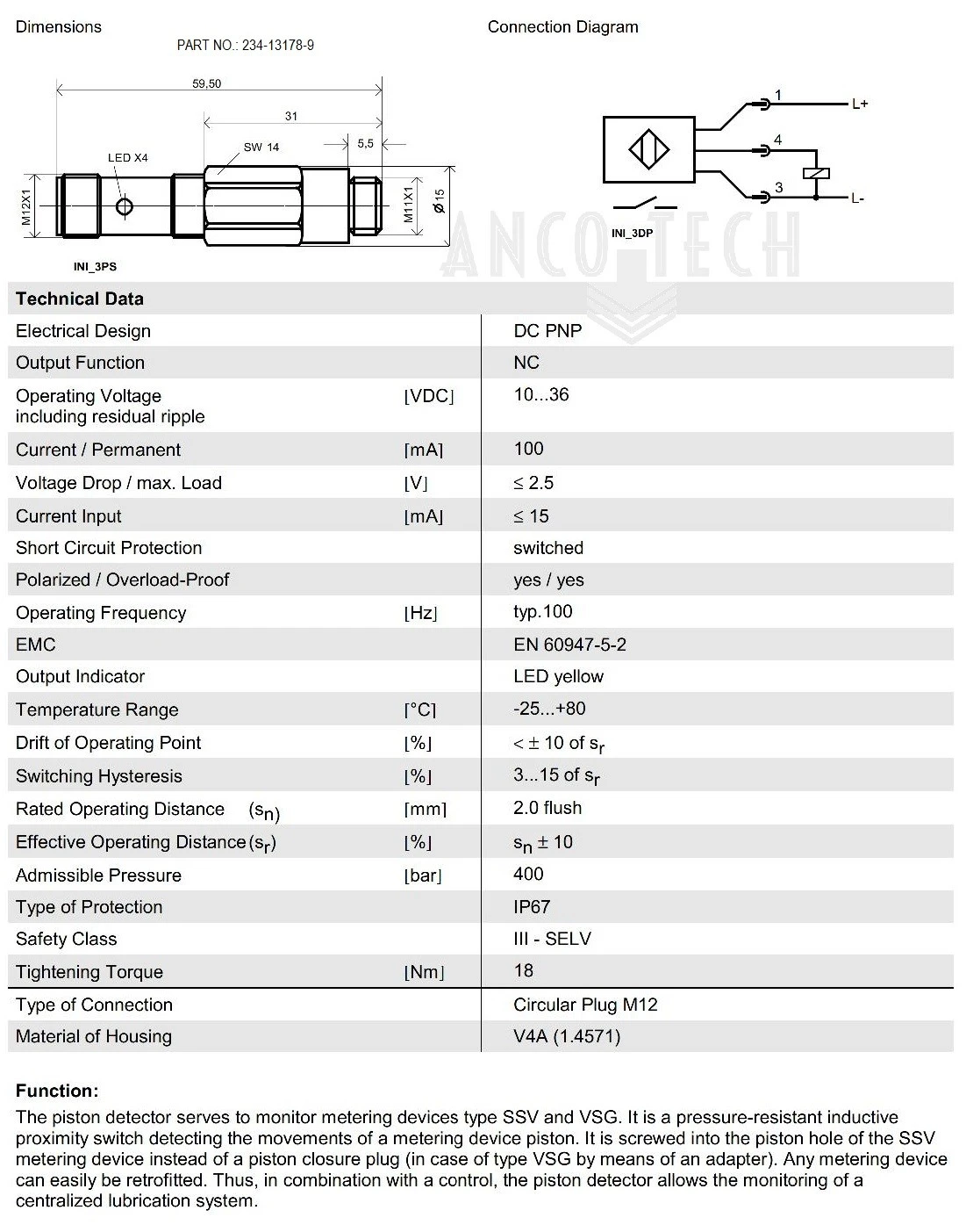 PROGRESSIEF VERDELER + SENSOR SSVD 6-NP