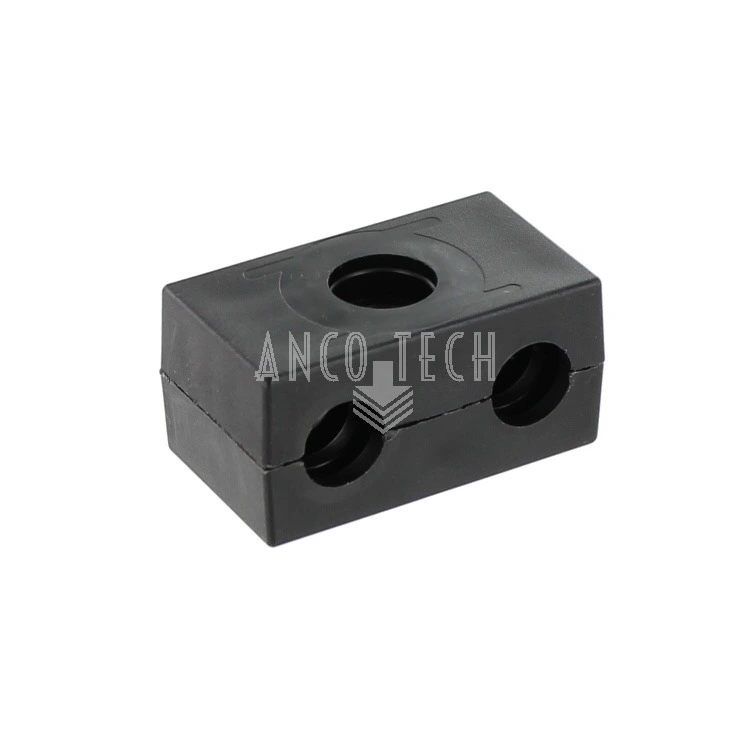 DUBBELE LEIDINGBEUGEL PP 2x12,7MM GR.2
