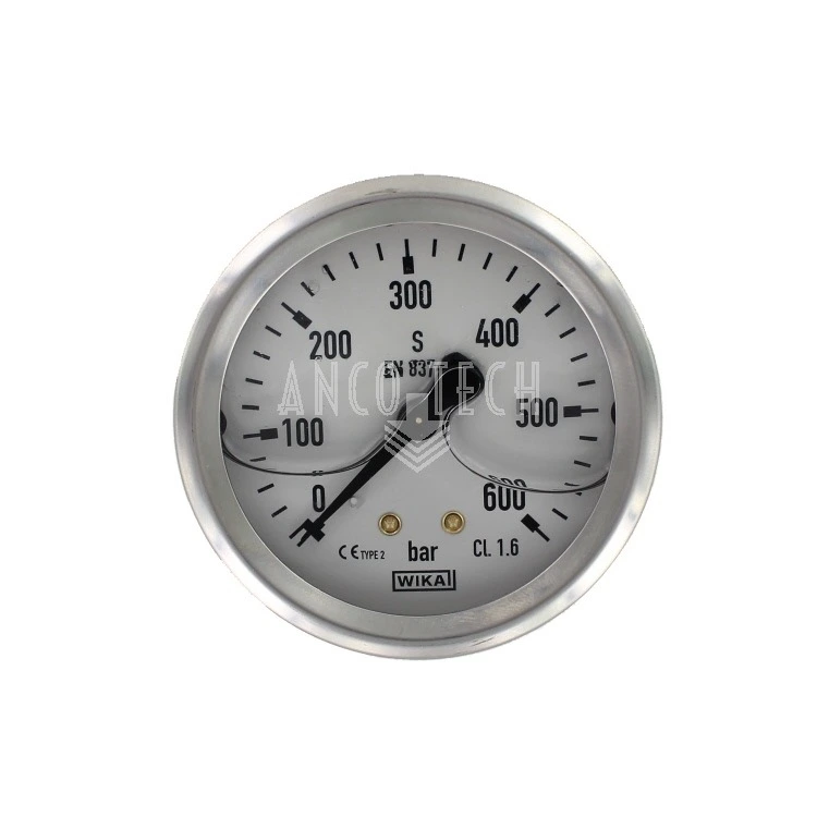 MANOMETER Ø63 0-600BAR 1/4-A