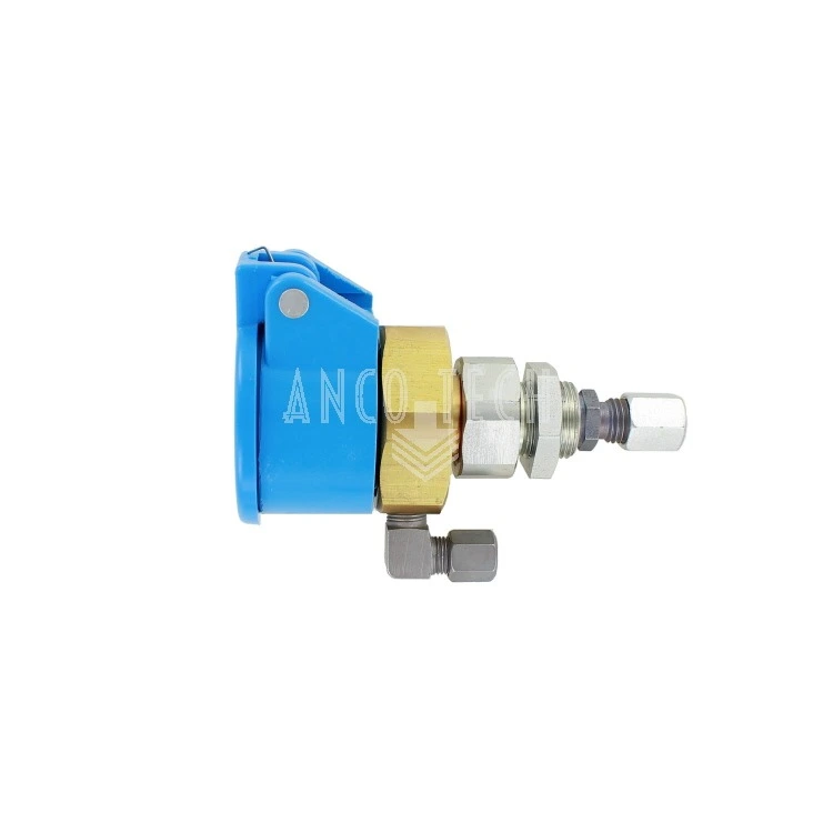 SCHROEF KOPPELING MET RETOUR POORT 6MM