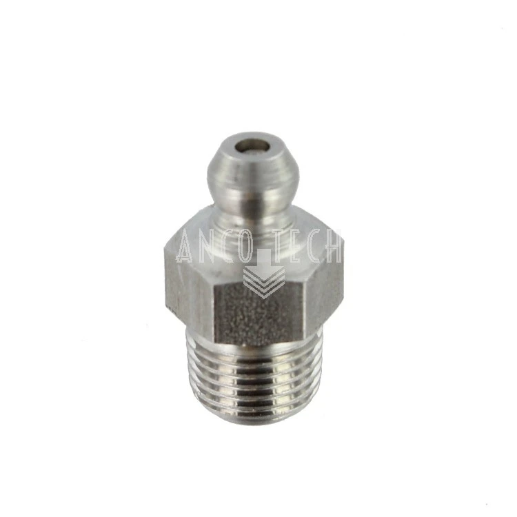 HD SMEERNIPPEL MET STIFT VENTIEL 1/8" 400BAR RVS