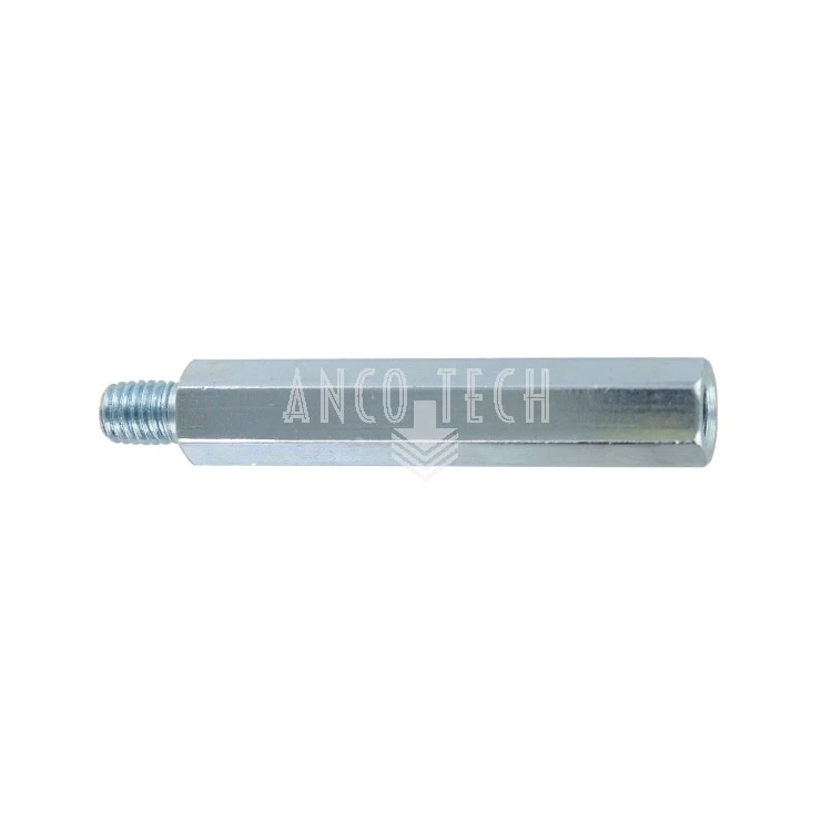 VERLENGNIPPEL M6x1  L=57.5MM