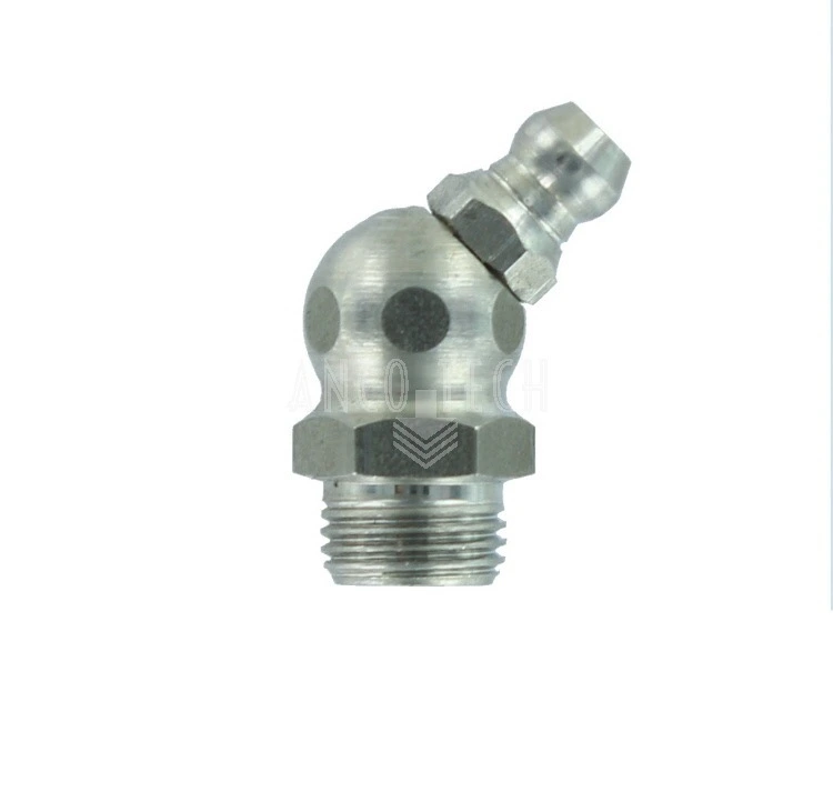 SMEERNIPPEL 45° SCHUIN 1/8" RVS