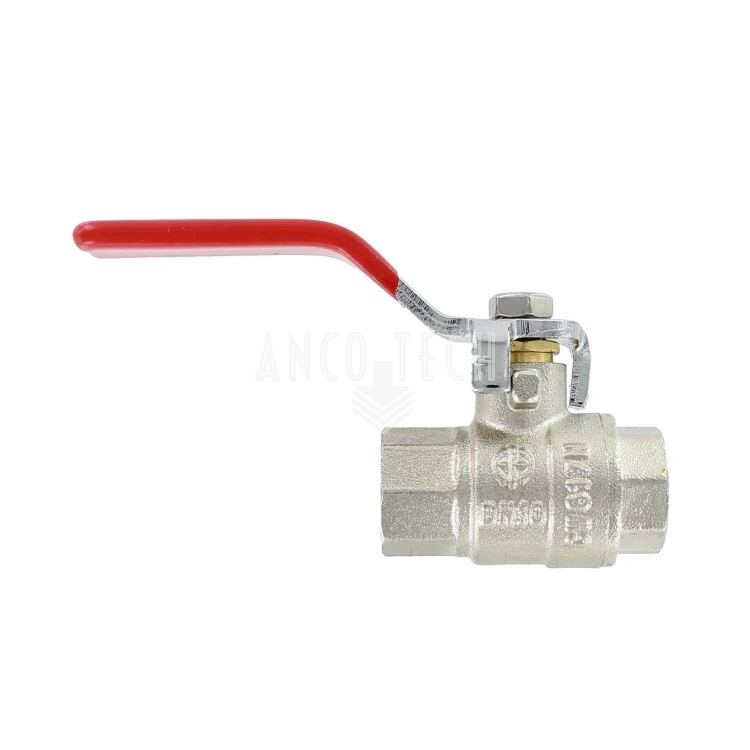 KOGELKRAAN MESSING VN 3/8"