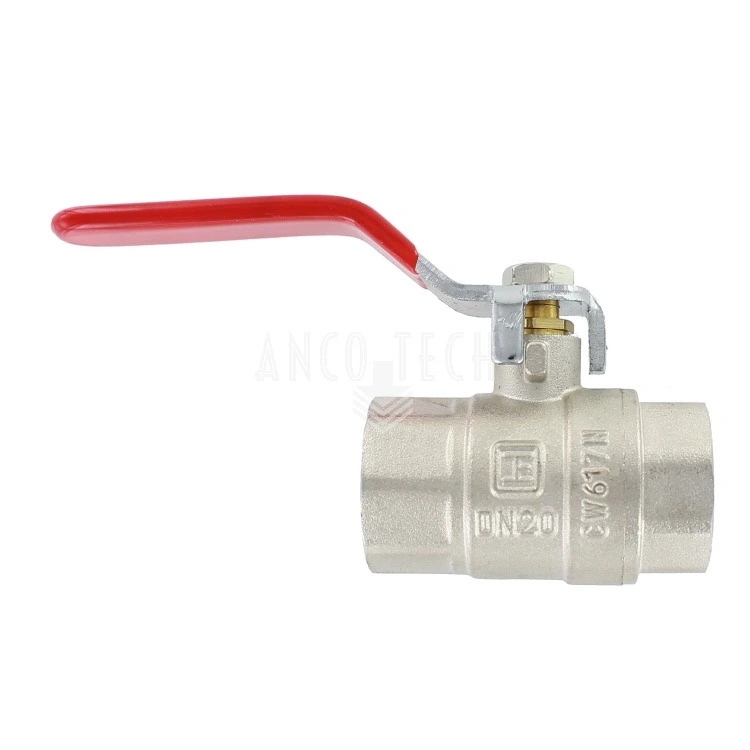 KOGELKRAAN MESSING VN 3/4"