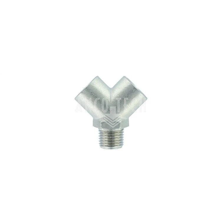 Y-INSCHROEFKOPPELING 1/4 BSP/T
