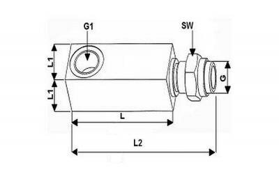 VULKOPPELING HAAKS M20X1.5 L=80 SNELKOPPELING