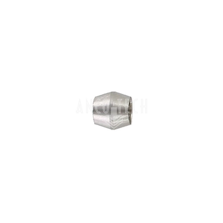 DUBBELE KLEMRING 4MM RVS