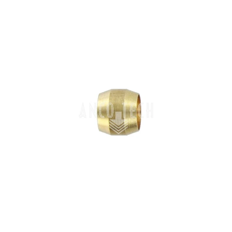 DUBBELE KLEMRING 6MM MESSING