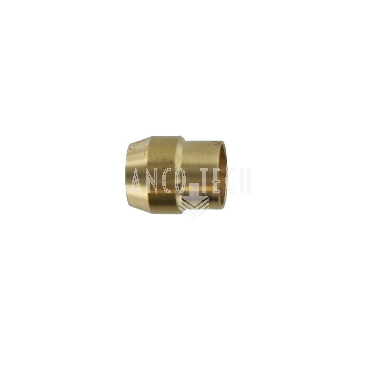 ENKELE KLEMRING 6MM  MESSING