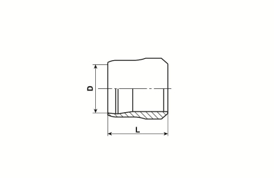 SNIJRING D6L/S RVS