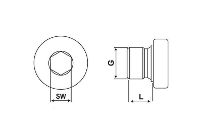 AFSLUITPLUG 3/8 BSP