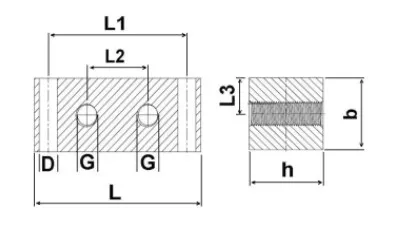 SMEERNIPPELBLOK 6 AANSLUITINGEN 1/4" RVS