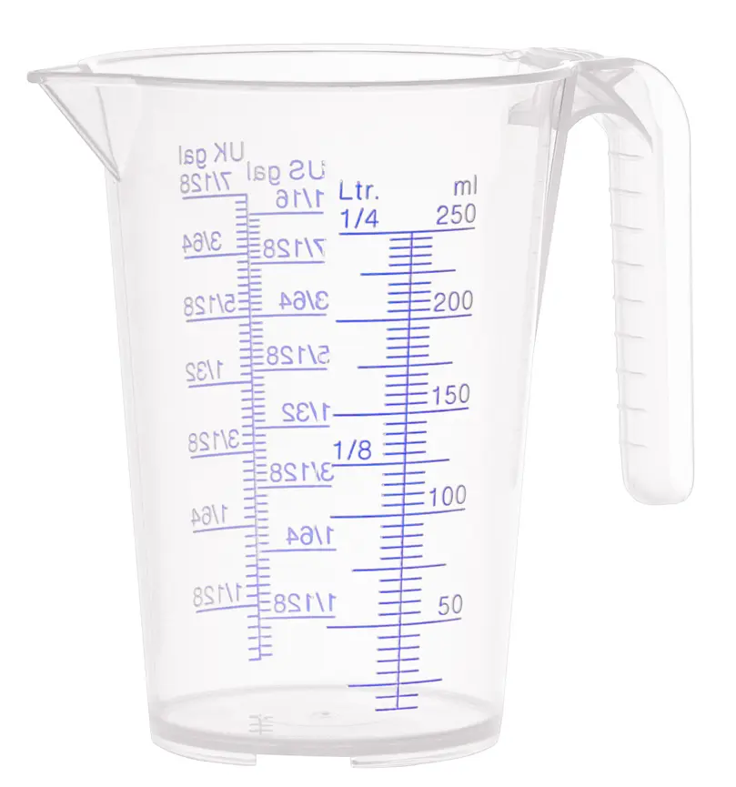 PRESSOL MAATBEKER-PP 0.25L TRANSPARANT 07060