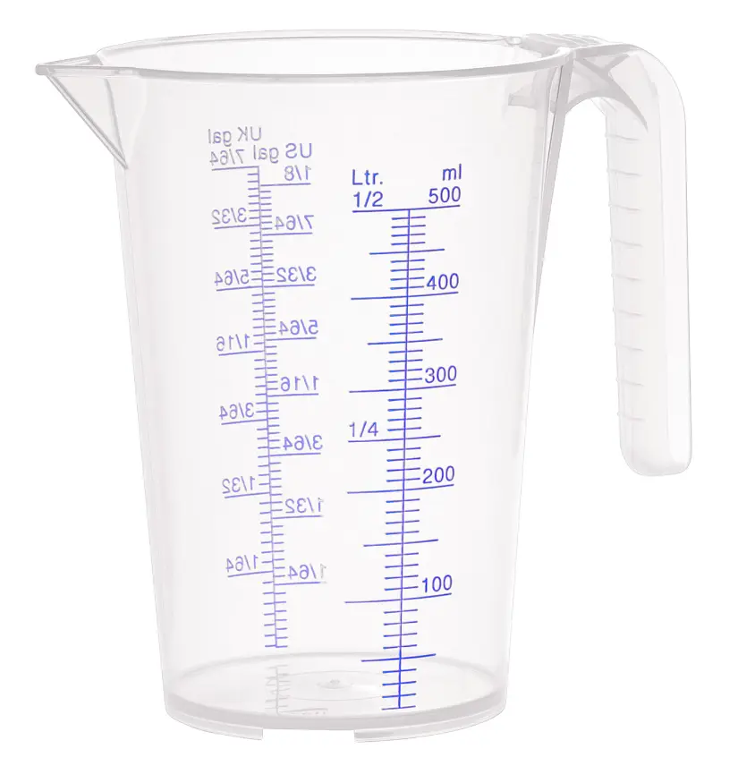 PRESSOL MAATBEKER-PP 0.5L TRANSPARANT 07061