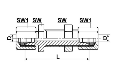 RECHTE SCHOTKOPPELING SV6L