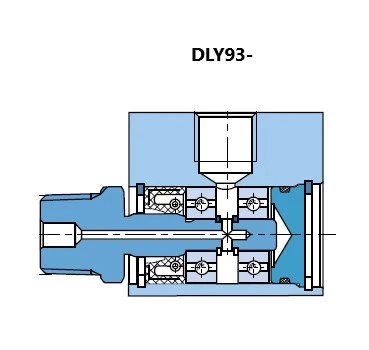 DRAAIBARE KOPPELING 1/4G HAAKS M10x1.0