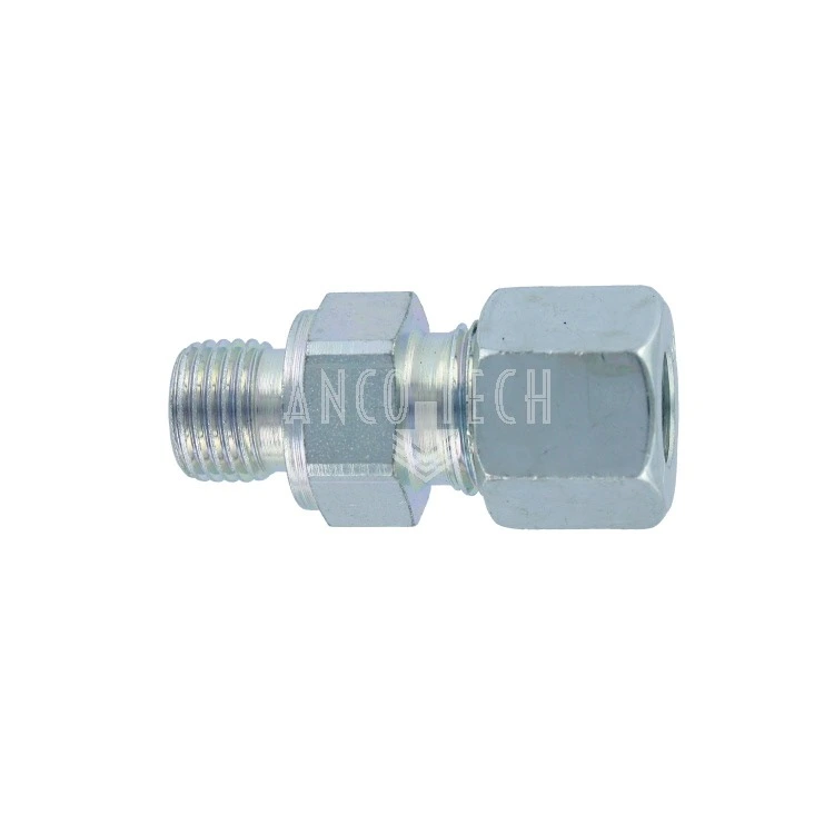 RECHTE KOPPELING + TERUGSLAGKLEP GERV 10L 1/4G