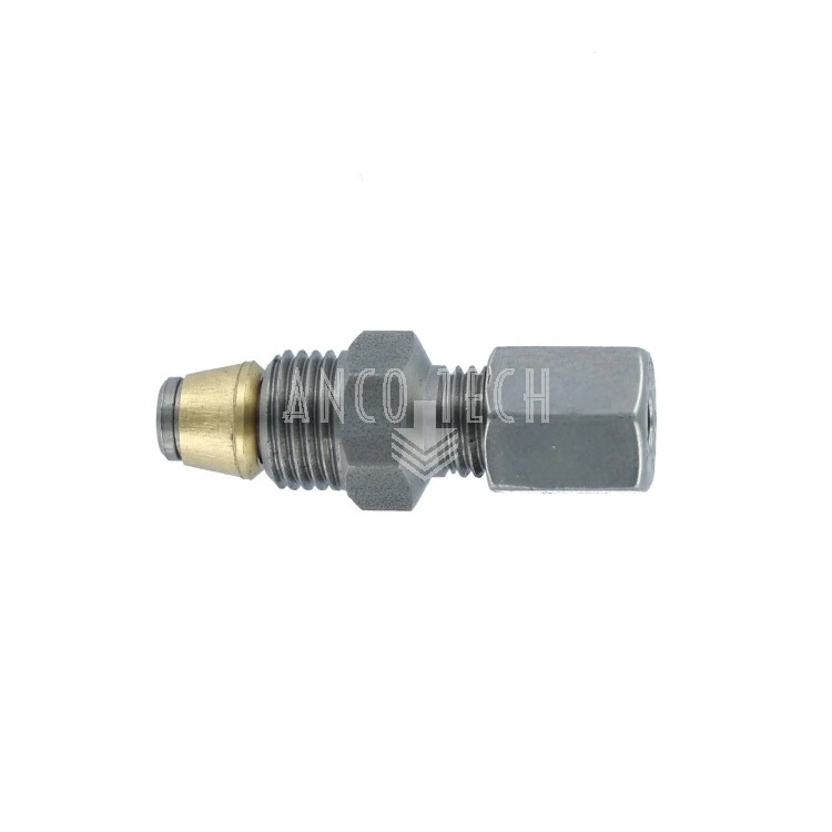 RECHTE KOPPELING + TERUGSLAGKLEP SSV-D 4MM RVS
