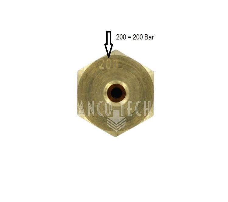 INSCHROEF OVERDRUKVENTIEL 200 BAR 1/4"