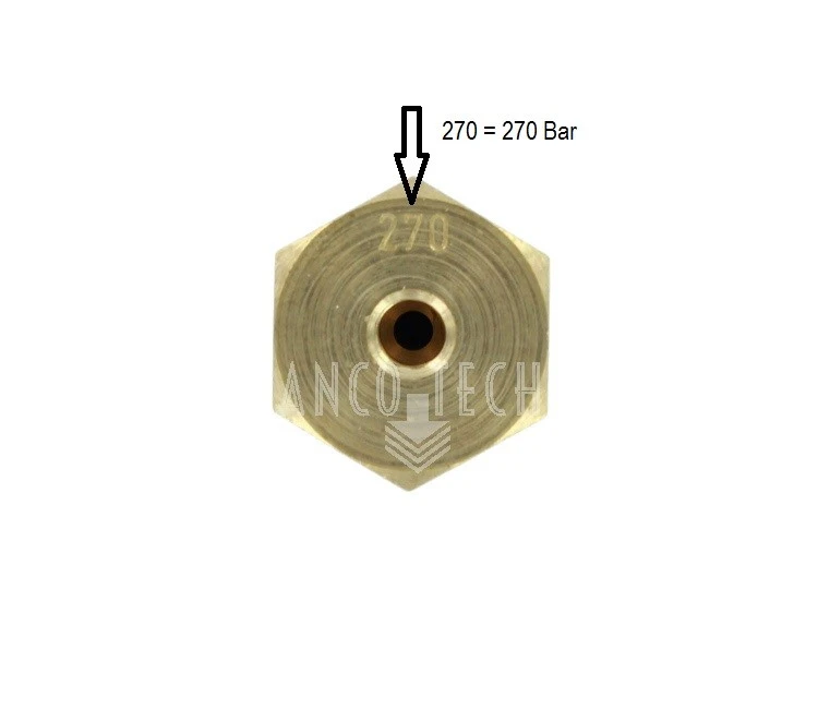 INSCHROEF OVERDRUKVENTIEL 270 BAR 1/4"