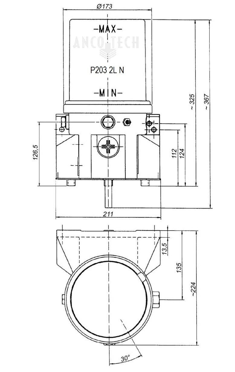 P203 VETPOMP 2L 12V + TIMER