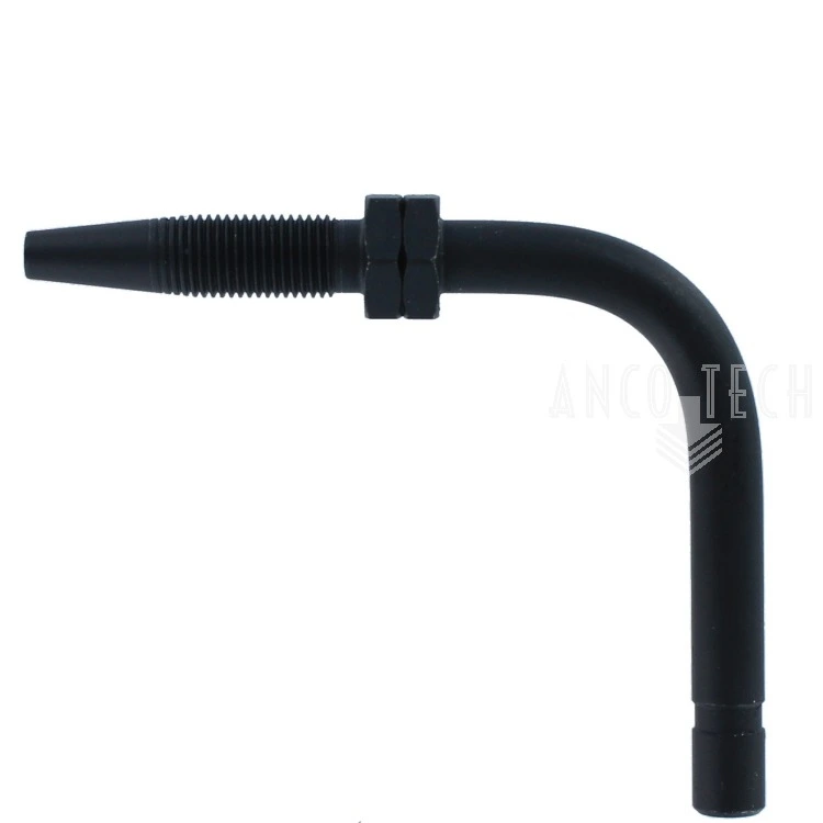 PIJPEIND LANG 6MM HAAKS VOOR HD SLANG 8.6x4