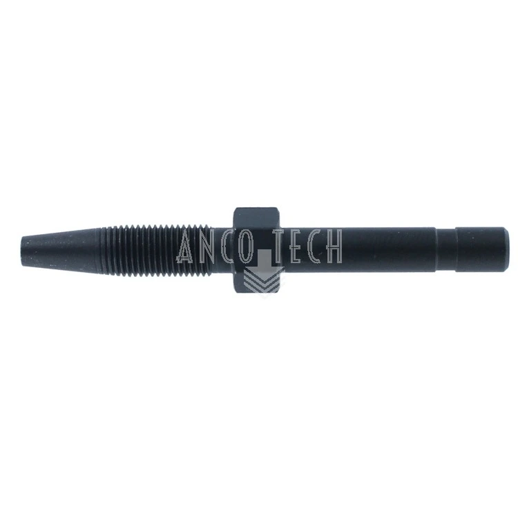 PIJPEIND LANG 6MM ZWART RECHT VOOR HD SLANG 8.6x4