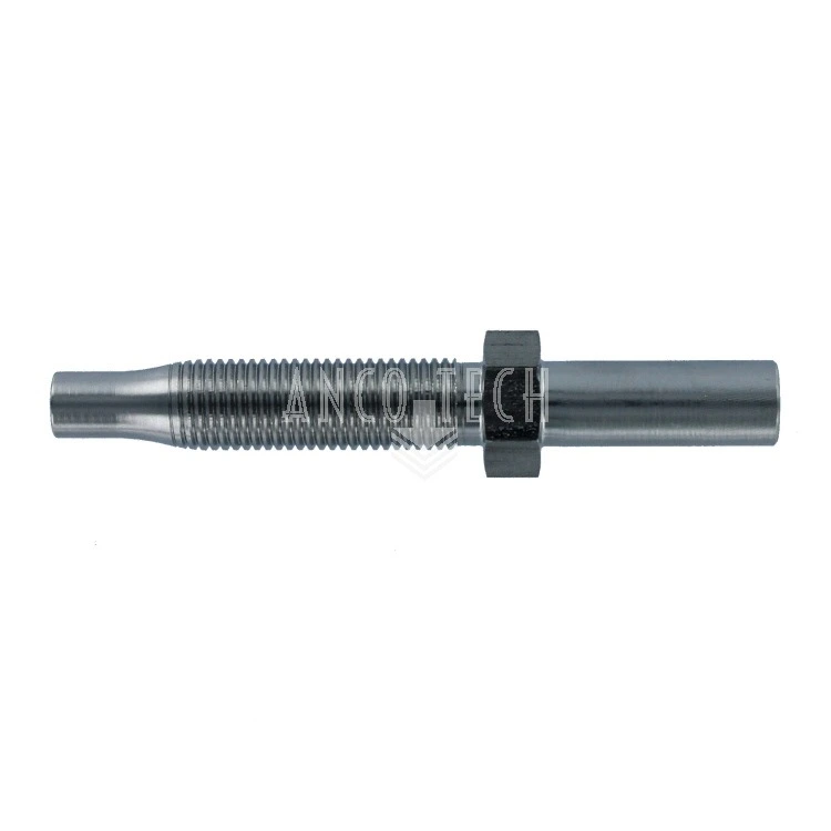PIJPEIND RVS 8MM RECHT VOOR HD SLANG 11.3x6.3