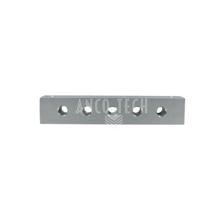 SMEERNIPPELBLOK 5 AANSLUITINGEN 1/4" RVS