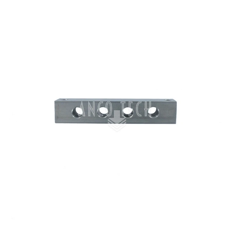 SMEERNIPPELBLOK 4 AANSLUITINGEN 1/8" RVS