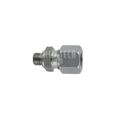 RECHTE KOPPELING GE10L M10x1 RVS