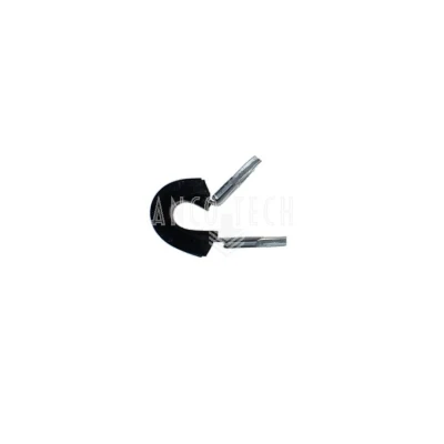 LEIDINGKLEM MET RUBBER INLEG 4MM