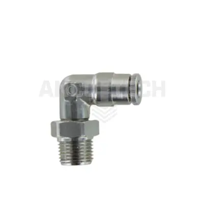KNIE PUSH-IN KOPPELING WEDK4 1/8 BSPT DRAAIBAAR