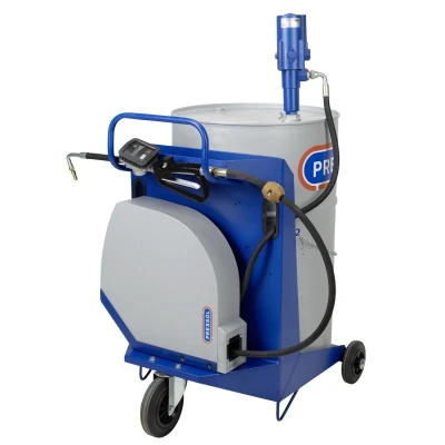 PR OLIEPOMP SET MOBIEL 3:1 200L MET SLANGHASPEL EN DIGITAAL PISTOOL