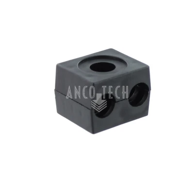 DUBBELE LEIDINGBEUGEL PP 2x12MM GR.1