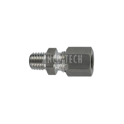 RECHTE KOPPELING GE6LL M8X1.25 RVS